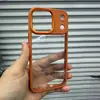 Adecuado para iPhone 16 Transparente Dorado Escudo Funda para Teléfono Móvil Apple 17 Hardware Ojo de Águila 14 Promax Anti-Caída PC Funda Protectora
