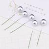 Suministro 10mm espuma dorada baya cereza perla fruta suministros de Navidad accesorios de flores secas