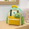 Mochila Pequeña de Dibujos Animados para Niños de Jardín de Infancia Bloques de Color Dopamina Ligera Linda Mochila de Doble Hombro Mochila Elegante de Viaje para Niños