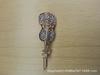 Estilo Coreano Personalidad Creativa Clip Completo de Diamantes Guitarra Violín Pasador Simple para Flequillo Pasador para el Cabello Femenino Elegante Clip de Un Carácter Tocado