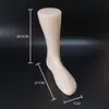Adereços de manequim de pé, manequins de pé de plástico, manequins de pé com meia preta, manequins de pé planos masculinos e femininos, modelos de sapato, formas de sapato, modelos de pé usando sapatos