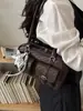 Yue Zi Popular Bolsa de Ombro Retro Feminina 2026 Tendência da Moda de Verão Multibolsos Toque de Luxo Bolsa de Ombro Único