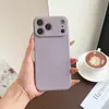 Funda de Silicona Líquida para Teléfono con Cubo Rubik de Manzana Adecuada para Funda de Teléfono Iphone18Promax, Funda de Teléfono Integral Anti-Caídas