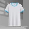 Nova Camiseta 2025 Uniformes de Classe Masculino e Feminino Algodão Puro 200g Solta de Manga Curta Uniformes de Grupo Familiar Camisetas Publicitárias Transfronteiriço