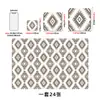 Azulejos de pared retro con patrón étnico de diamantes, impermeables y adecuados para la renovación del baño, azulejos de PVC autoadhesivos para uso en la cocina, pegatinas decorativas resistentes al aceite