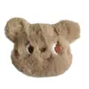 Muñeco Oso de Peluche DIY Accesorios para Zapatos y Ropa Broche Chirriante Muñeco Sombrero Bufanda Accesorios Colgantes