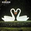 Lámpara Solar de Cisne para Patio Exterior Decoración de Jardín y Villa Lámpara de Cisne Brillante de Fibra de Vidrio Luz Ambiental para Casa de Huéspedes