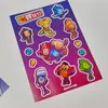 Adesivos Estéreo 3D, Hot Stamping, Bolhas Especiais Sacudíveis, Adesivos DIY, Customização Feita à Mão, Customização Autoadesiva de PVC