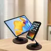 Soporte de Escritorio Metálico para Teléfono, Giratorio Plegable Portátil Universal para Tableta y Teléfono