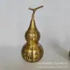 Latão Cabaça Baifu artesanato em metal escritório sala de estar ornamentos Caractere Fu Cabaça de cobre cobre atacado cobre oco