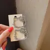 ¡Lleno de pedrería! Pinza para el pelo de gato con pedrería brillante, pinza para flequillo, pasador de estilo coreano para niña, pinza para flequillo de la frente, accesorio para el cabello