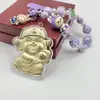 Chaveiro Moderno Simples Moda Versátil Pingente de Bolsa Gato Kt Deus da Riqueza Imediata Panda Feliz Pingente