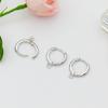 Cobre Chapado en Oro de 18 Quilates con Ganchos para Oreja Colgantes Aros Redondos para Oreja de 12 mm 14 mm Accesorios para Pendientes DIY Joyería para Orejas Semi-terminada A32