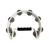 Anillos de Tambor de Flor de Plástico de Doble Capa al por Mayor Instrumentos Musicales de Educación Temprana Orff Plástico Soportes de Enseñanza de Educación Temprana Campanas de Mano de Doble Fila Ktv