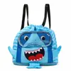 Bolsa con cordón para viaje, bolsa de almacenamiento impermeable, bolsa de playa con separación de seco y húmedo, compartimento para zapatos, mochila, bolsa de natación para niños