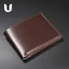 Modelo Nuevo 2026 en Stock Cartera para Hombre Estilo Corto Múltiples Ranuras para Tarjetas Cartera de Moda Casual Estilo Horizontal Portatarjetas Bancarias Multifuncional