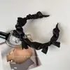 Orilla del Mar de Verano ~ Diadema de Lazo Color Sólido Diadema de Tela Dulce Para Usar al Aire Libre Tarjeta para el Cabello Accesorios para el Cabello Súper de Hada Adorno para la Cabeza Femenino Femenino