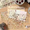 Relembrando os Tempos Inocentes, Adesivos de Cenário da Série Restauração, Pacote de Adesivos de Cena Miniatura 3D Transfronteiriço, Adesivos para Diário Atacado