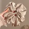 Otoño Invierno Estilo Coreano Cuadros Lazo para el Pelo de Intestino Grande Mujer 2026 Nuevo Gama Alta Súper Grande Cuerda para Moño Flor en la Cabeza Accesorios para el Cabello