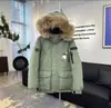 Jaqueta de Penas Mlb de Alta Qualidade para Homens e Mulheres, Estilo Inverno com Capuz Versátil Casual com Gola Grande de Pelo, Versão Engrossada de Comprimento Médio para Casais