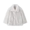 Ropa de abrigo de pelo para niñas Zorro sintético Mono Niña Divina Tallas Medianas y Grandes Ropa de abrigo de pelo para niños Ropa de abrigo de invierno para niños