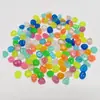 Piedra de ganso luminosa de colores que brilla en la oscuridad, piedra fluorescente para paisajismo de acuarios, piedra para pavimentar decoración de jardines, venta al por mayor de fábrica