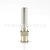 Tubo Individual Longitud Total 87mm Longitud del Tubo 75mm Aguja de Acero Inoxidable para Dispensar Jeringa Desechable Aguja de Punta Plana