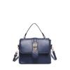 Bolso de mano cuadrado pequeño diagonal portátil para mujer, nuevo, práctico, de textura, moderno, informal, de color sólido, sencillo, para invierno