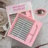Kit de Cílios Postiços Transfronteiriços, Cílios Postiços Estilo Pássaro de Grande Capacidade, Aparência Natural e Perfeitamente Ajustados aos Olhos, Naturalmente Claros e Transparentes