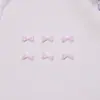 Dulces Accesorios de Arte de Uñas Mini Lazo Francés Estilo Japonés Cinta Color Macarrón Resina Piezas Pequeñas Decoraciones para Uñas