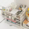 Estante de Almacenamiento de Archivos de Escritorio Organizador de Artículos de Oficina de Escritorio Caja Organizadora de Carpetas Estante de Almacenamiento de Documentos