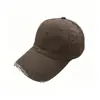 Boné de Baseball Retro Americano com Design Desgastado e Desfiado, Cor Sólida Unissex Estilo Novo, Marca Tendência Versátil e Afina o Rosto