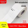 Adesivo autoadesivo adesivo de logotipo 4060 papel de impressão autoadesivo etiqueta de preço adesivo digital adesivo de vedação de Natal