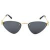 Versión coreana de gafas de sol retro triangulares para hombres y mujeres, gafas de sol con protección UV, gafas de moda personalizadas, tendencia 139 90290