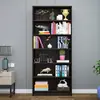 Estantería de madera maciza hecha a medida, armario de almacenamiento de pie, vitrina simple estilo nórdico, armario de almacenamiento, armario doméstico para guardar artículos.