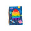 Nuevo Cuaderno Espiral de Dibujos Animados Lindos Transfronterizo, Cuaderno para Aliviar el Estrés Pionero Matarroedores, Planificador Colorido