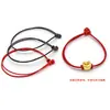 Fabricantes de pulseras pulsera cuerda roja pulsera tejida cuerda roja para la mano tejido a mano joyería tejido