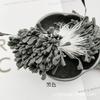 Flor de Malte Coreana para DIY, Acessórios de Estilo Antigo para Cabeça, Estames de Flor Foscos, Flores Feitas à Mão, Núcleo de Flor de Rosa Simulada