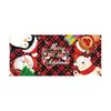 Navidad Año Nuevo Pareados Tela de Fondo Ancho de Puerta Cubierta de Puerta Bandera de Jardín Decoración Exclusiva de Comercio Exterior de Amazon Arreglo