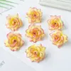 Cabeza de Rosa Pequeña Puntiaguda Simulada DIY Artesanía Decoración de Caja de Regalo Flor Falsa Rosa de Seda Accesorios de Fotografía