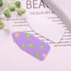 Lindo Estampado de Flores de Corazón Girly Parche Acrílico Clip Lateral DIY Imán de Refrigerador Funda de Teléfono Celular Accesorios de Flor para Zapatos