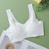 Shangpin Anxin Cuarta Generación Sin Costuras Sin Aros Recogido Sueño A Prueba de Golpes Yoga Talla Grande Sujetador Deportivo Tipo Chaleco Ropa Interior Mujer