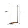 Perchero de estilo italiano para entrada y dormitorio, nuevo perchero colgante de metal, independiente, de lujo ligero y estante móvil para almacenamiento de ropa