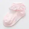 Calcetines para Bebé Niña Verano Delgados Calcetines de Encaje para Niños Calcetines de Princesa Calcetines de Seda para Bebés Niñas Calcetines de Cristal Ultradelgados