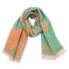Bufanda Floral Jacquard de Hilo Círculo de Comercio Exterior Bufanda Corta con Borlas para Invierno para Mujer Europea y Americana Fabricante