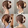 Outono e inverno Grab Clip Feminino High-end 2024 Novo grampo de cabelo Grampo de cabelo Grande cabelo Grande tamanho Tubarão Grampo de cabelo Grampo de cabelo Headwear