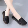 Zapatos Transpirables Populares para Mujer para Madres, Otoño 2026, Mocasines Planos Casuales Antideslizantes sin Cordones para Mujeres de Mediana Edad y Mayores