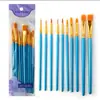 Conjunto de tinta guache com 24 cores, frasco grande de 500ml, tinta guache para grafite infantil, ideal para jardim de infância.