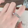 Anel de Zircônia Roxo Gota d'Água de Alto Padrão, Anel Aberto de Design de Nicho de Luxo Acessível, Anel de Dedo Indicador Elegante, Versátil e na Moda