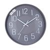 Reloj electrónico moderno simple silencioso con segundero de barrido continuo, fuente clara, reloj de pared de 12 pulgadas, reloj de cuarzo Joker de moda